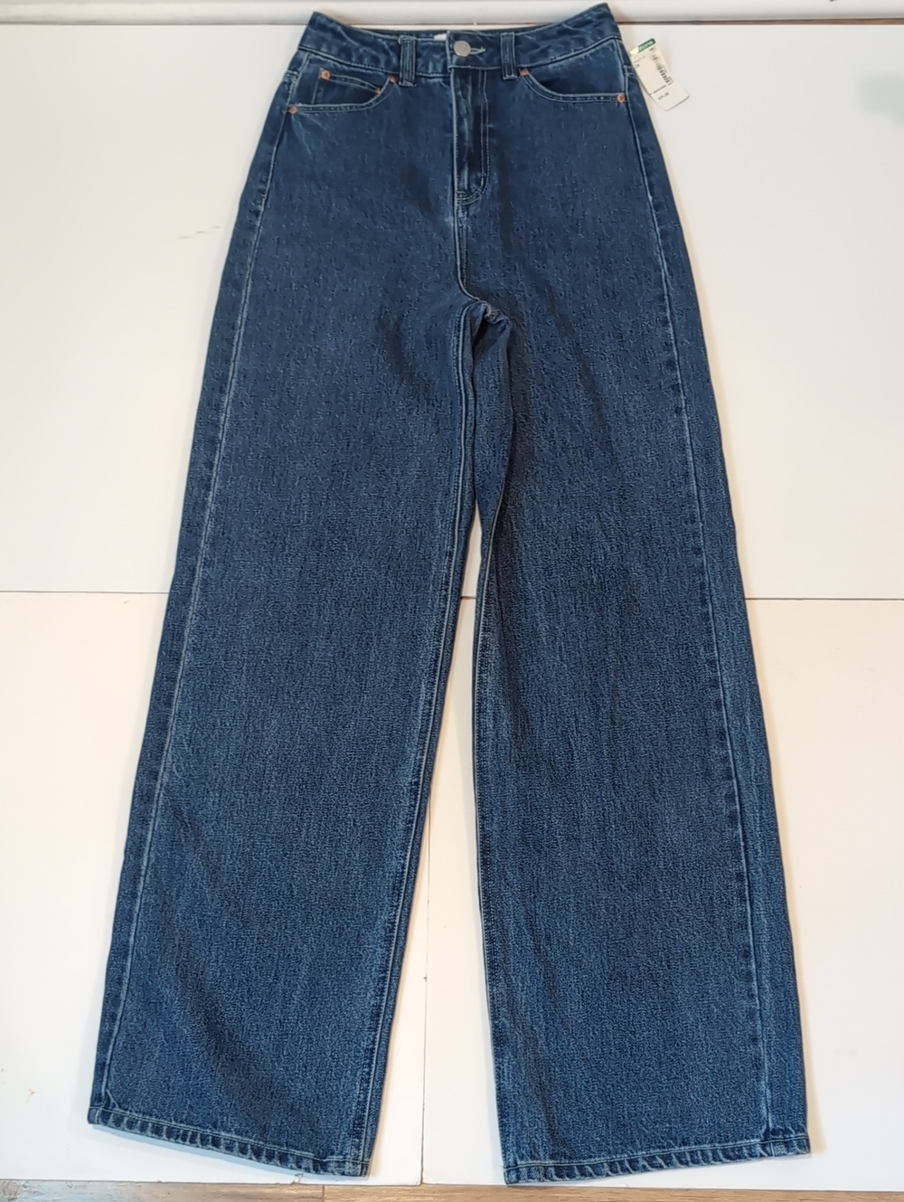 NWT Simons High-Rise Wide-Leg Women's Jeans Blue Size 24